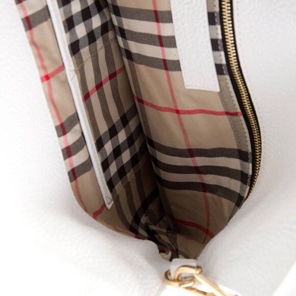 Burberry London Grainy Leather Medium Cale Hobo Bag (NWT) - Picture 5 of 11